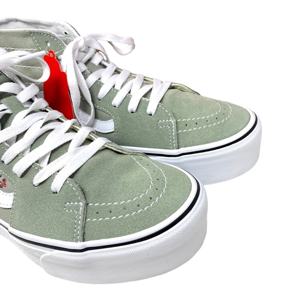 VANS Sk8-Hi Tapered Shoes Platform Women Floral Desert Suede Canvas VN0A7Q5PUDP - Picture 6 of 9